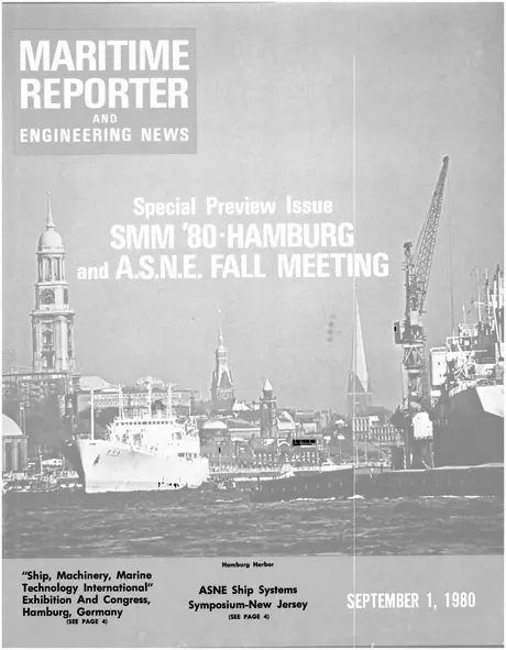 Cover of Maritime Reporter, September 1980