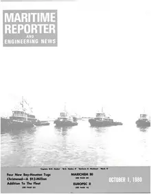 Maritime Reporter cover, October 1980