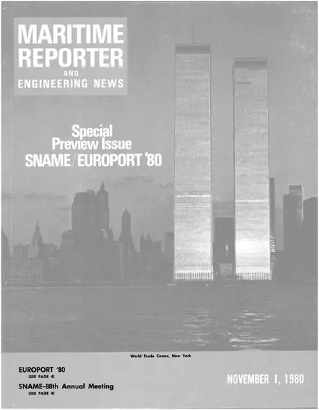 Cover of Maritime Reporter, November 1980