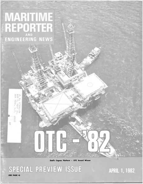 Cover of Maritime Reporter, April 1982