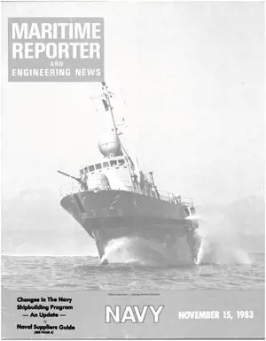 Maritime Reporter cover, November 15, 1983