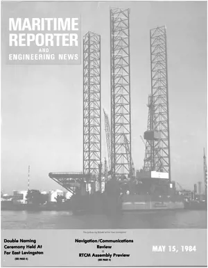 Maritime Reporter cover, May 15, 1984