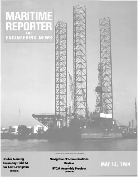 Cover of Maritime Reporter, May 15, 1984