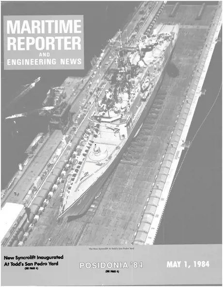 Cover of Maritime Reporter, May 1984