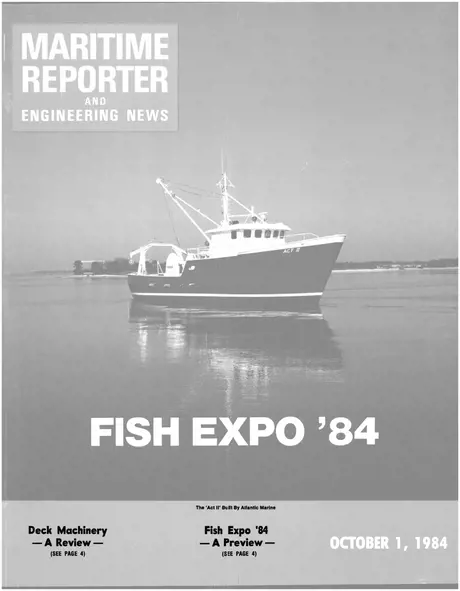 Cover of Maritime Reporter, October 1984