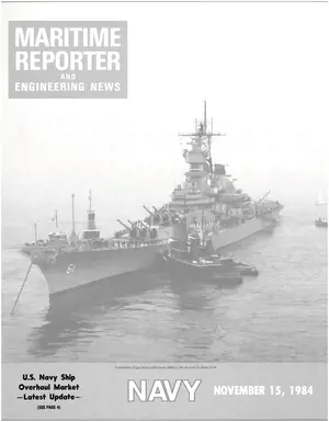 Maritime Reporter cover, November 15, 1984