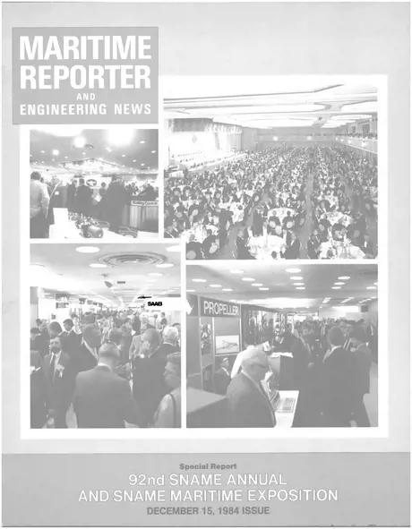 Cover of Maritime Reporter, December 15, 1984