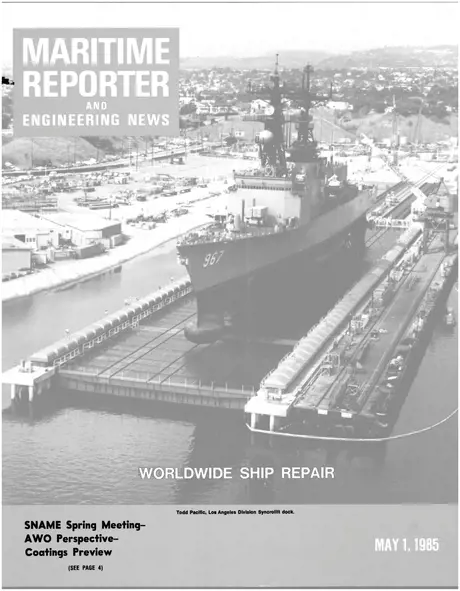 Cover of Maritime Reporter, May 1985