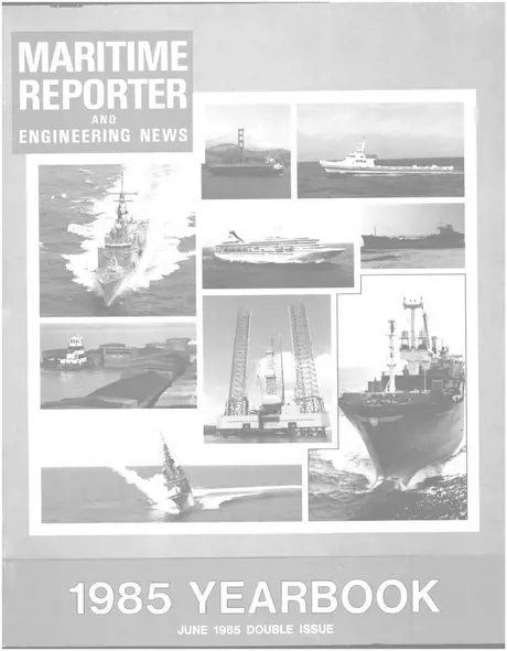 Cover of Maritime Reporter, June 1985