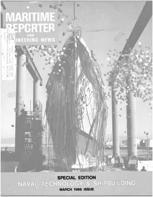 Maritime Reporter cover, March 1986