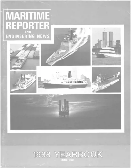 Cover of Maritime Reporter, June 1988