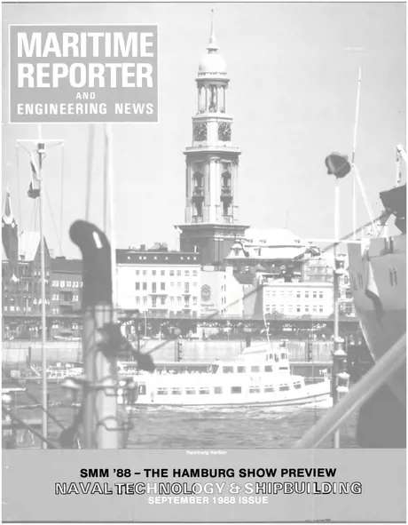 Cover of Maritime Reporter, September 1988