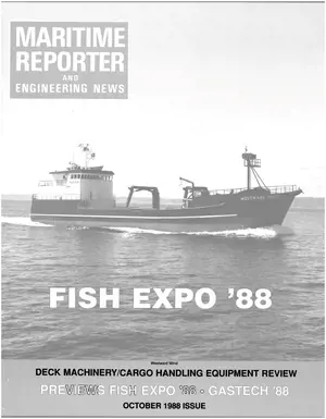 A Maritime Reporter cover from 1988
