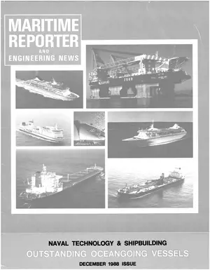 Maritime Reporter cover, December 1988