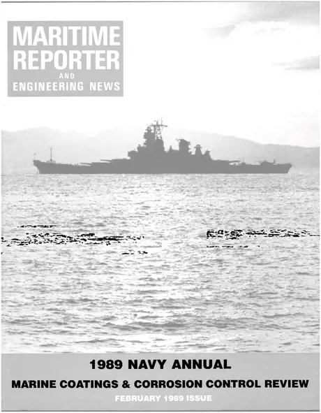 Cover of Maritime Reporter, February 1989