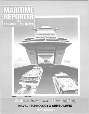 Maritime Reporter cover, May 1989