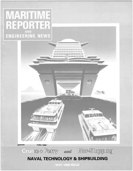 Cover of Maritime Reporter, May 1989