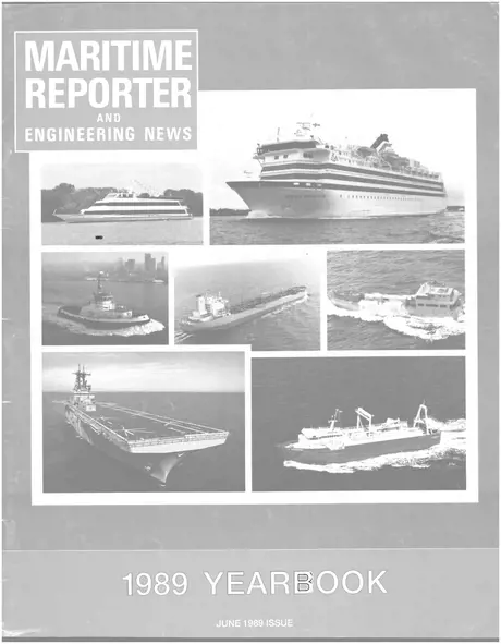Cover of Maritime Reporter, June 1989
