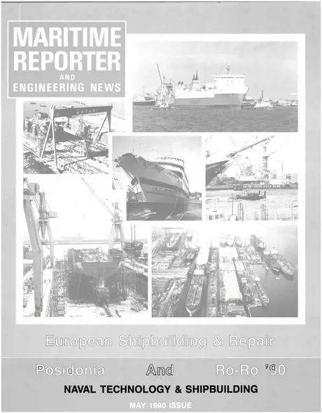Cover of Maritime Reporter, May 1990