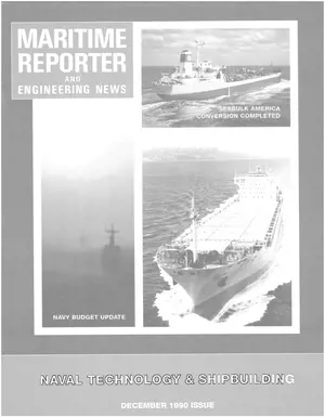 A Maritime Reporter cover from 1990