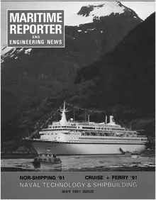 Maritime Reporter cover, May 1991