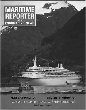 Maritime Reporter cover, May 1991