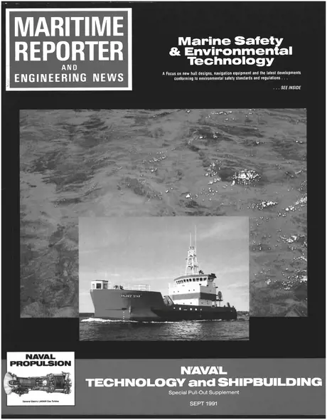 Cover of Maritime Reporter, September 1991