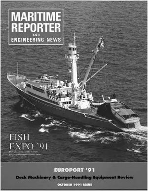 Maritime Reporter cover, October 1991