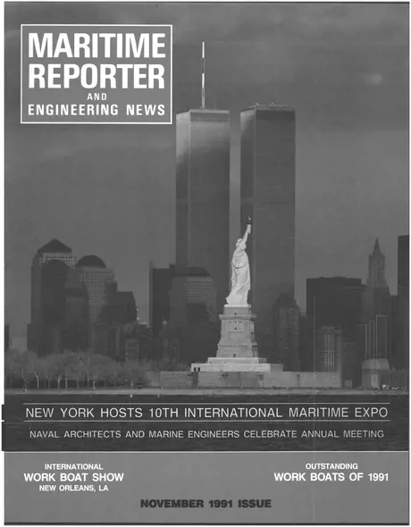 Cover of Maritime Reporter, November 1991