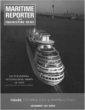 Maritime Reporter cover, December 1991