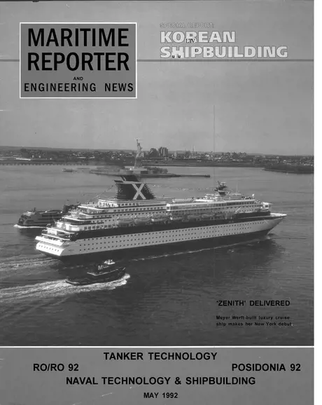 Cover of Maritime Reporter, May 1992