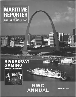 Maritime Reporter cover, August 1992