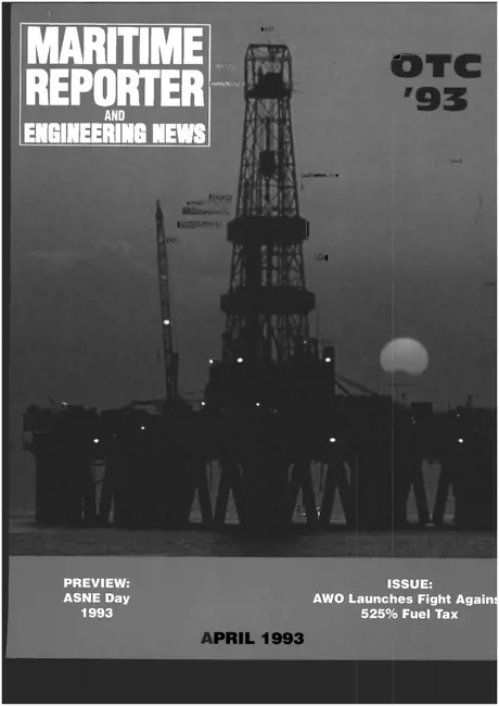 Cover of Maritime Reporter, April 1993