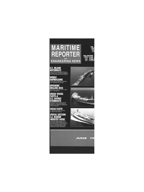 Cover of Maritime Reporter, June 1993