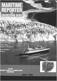 Maritime Reporter cover, July 1993