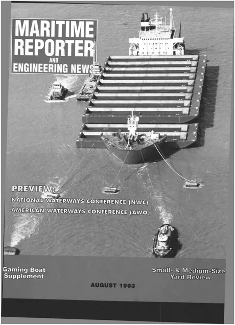 Cover of Maritime Reporter, August 1993