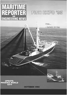 Maritime Reporter cover, October 1993