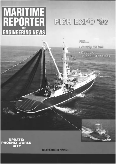 Cover of Maritime Reporter, October 1993