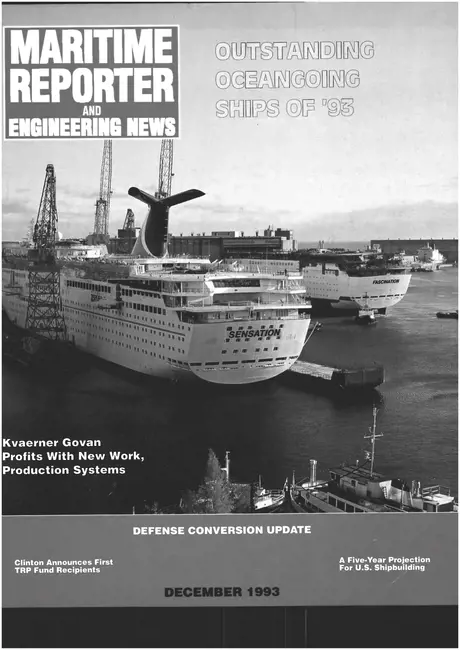 Cover of Maritime Reporter, December 1993