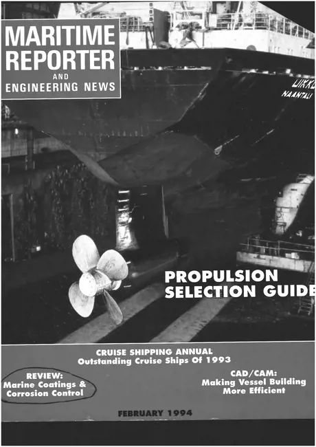 Cover of Maritime Reporter, February 1994