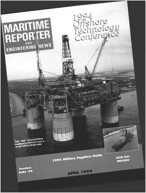 Maritime Reporter cover, April 1994