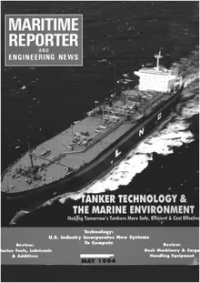 Maritime Reporter cover, May 1994
