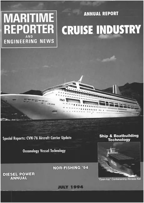 Cover of Maritime Reporter, July 1994