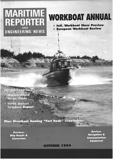 Maritime Reporter cover, October 1994
