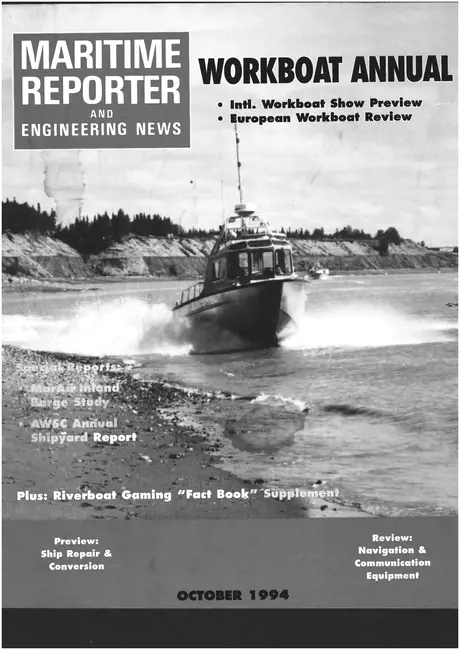 Cover of Maritime Reporter, October 1994