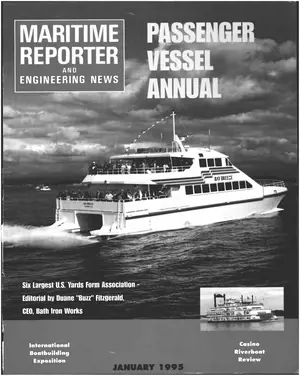 Maritime Reporter cover, January 6, 1995