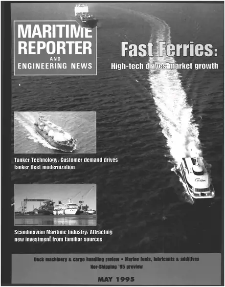 Cover of Maritime Reporter, May 1995
