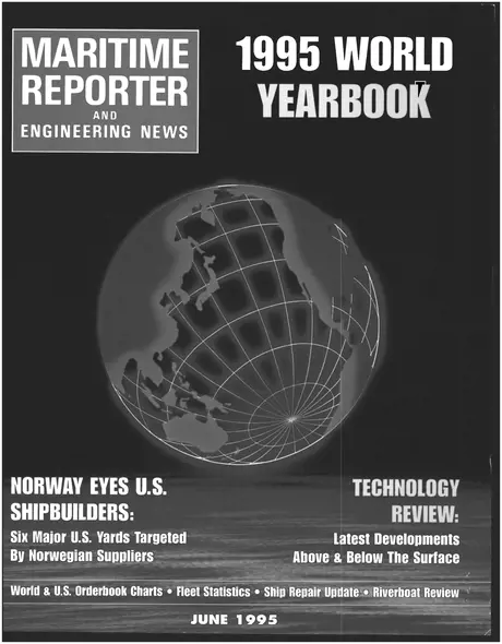 Cover of Maritime Reporter, June 1995