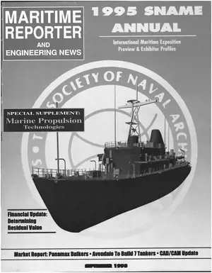 Maritime Reporter cover, September 1995