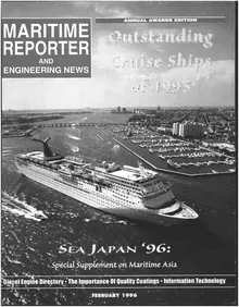 Maritime Reporter cover, February 1996